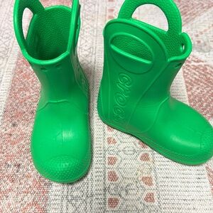 Crocs Toddler Size C9 Handle It Rain Boot
